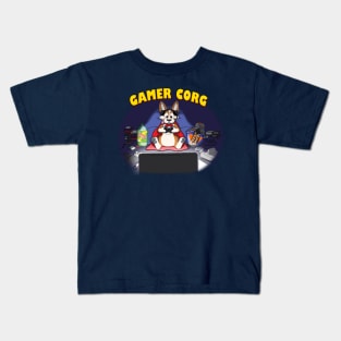 Gamer Corg Kids T-Shirt